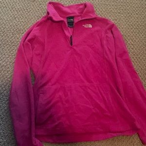 north face quarter zip